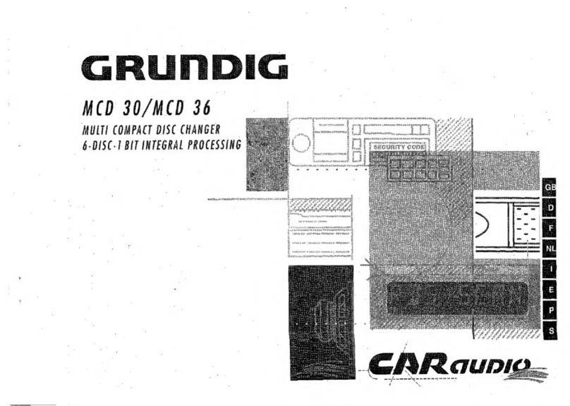 Grundig MCD 30 instruction manual