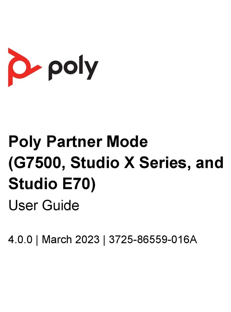 Poly Studio X Series User manual