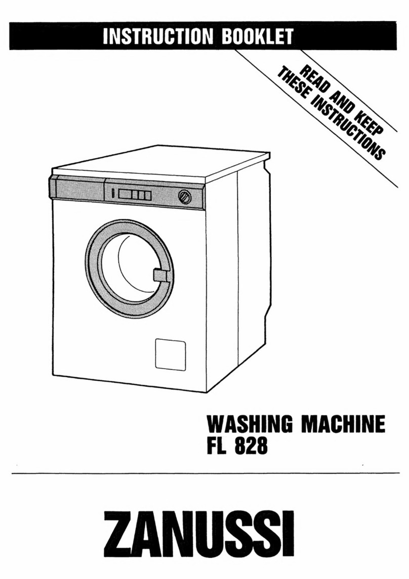 Zanussi FL 828 Instruction booklet
