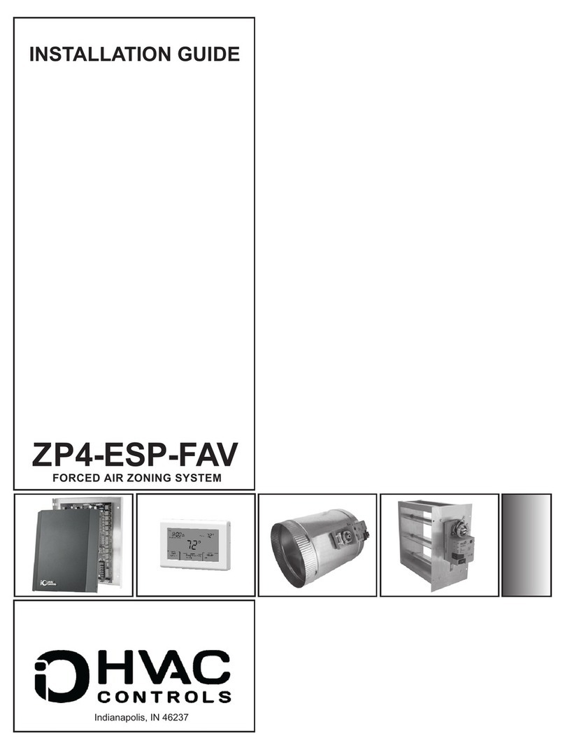 HVAC Controls ZP4-ESP-FAV installation guide