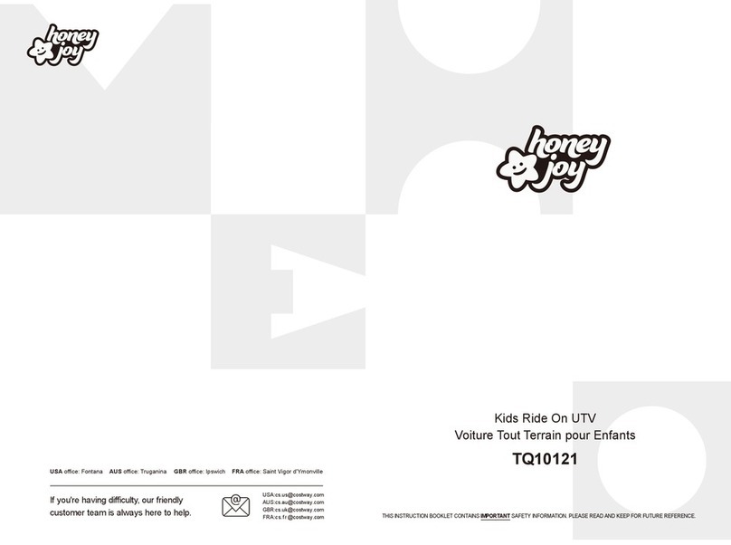 HONEY JOY TQ10121 Instruction booklet