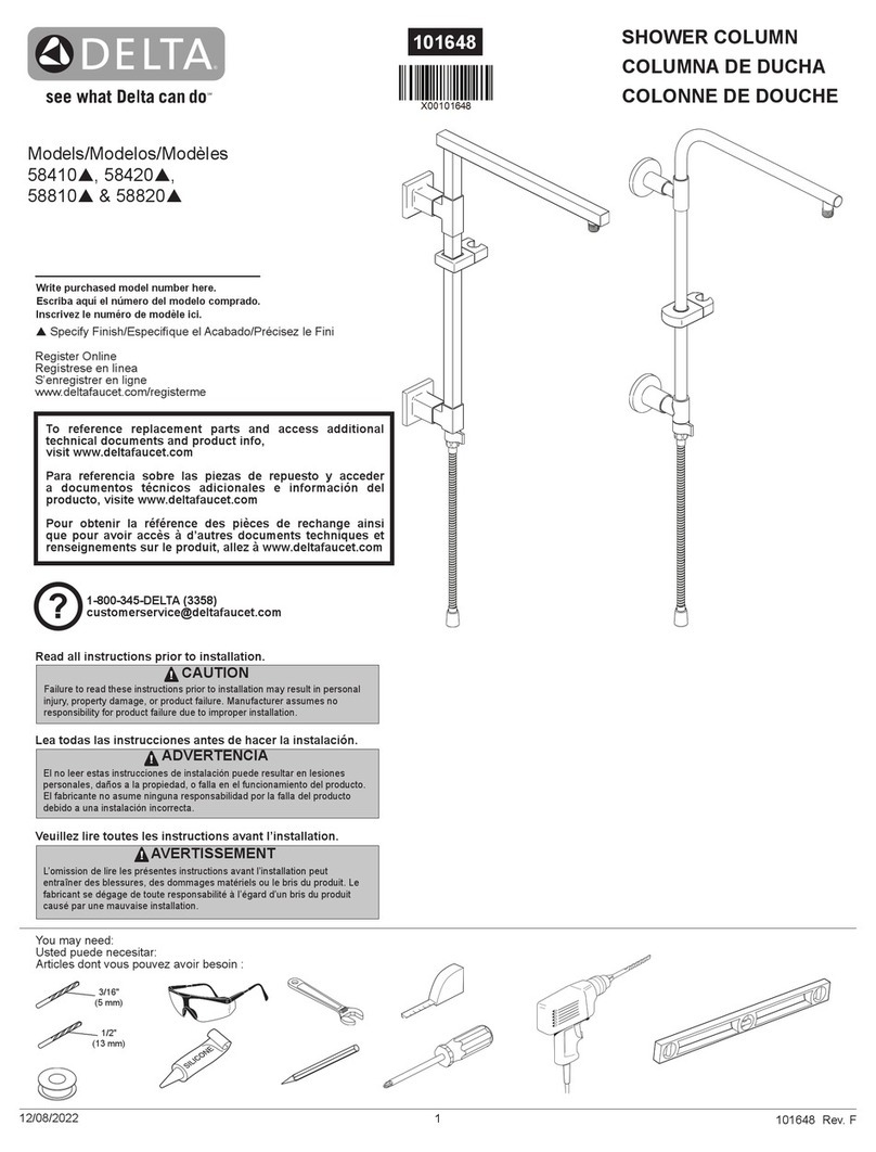 Delta 58410 User manual
