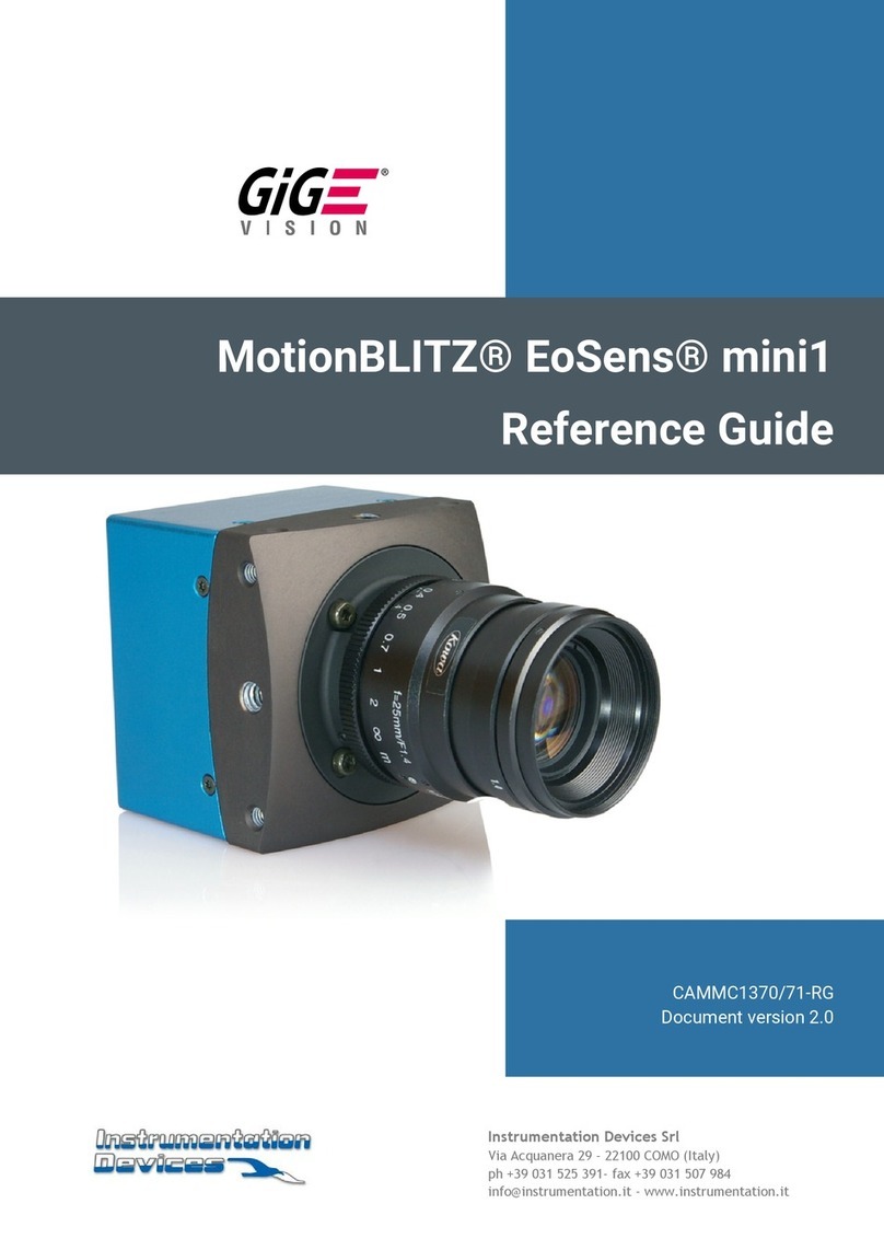 GigE MotionBLITZ EoSens mini1 User manual