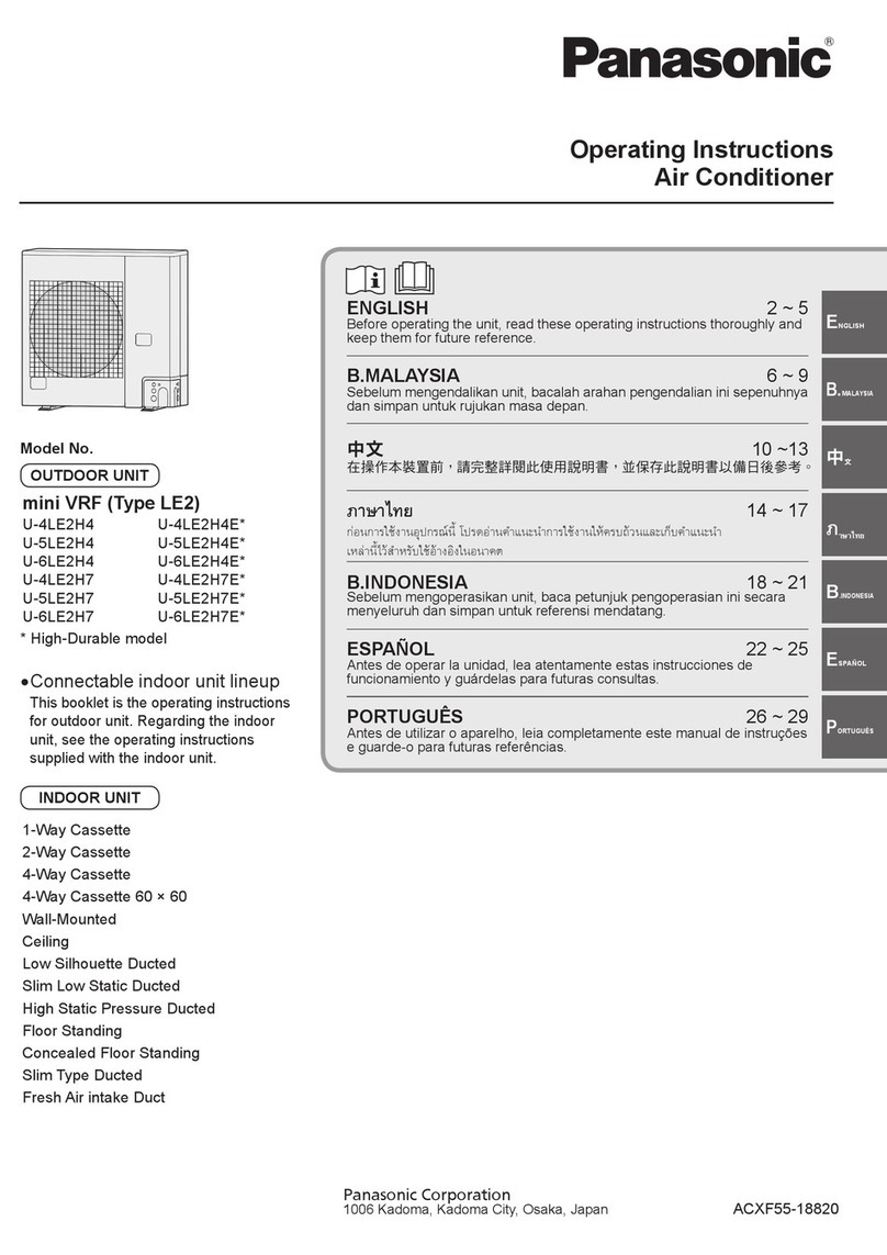 Panasonic U-4LE2H4 User manual Panasonic U-4LE2H4 User manual