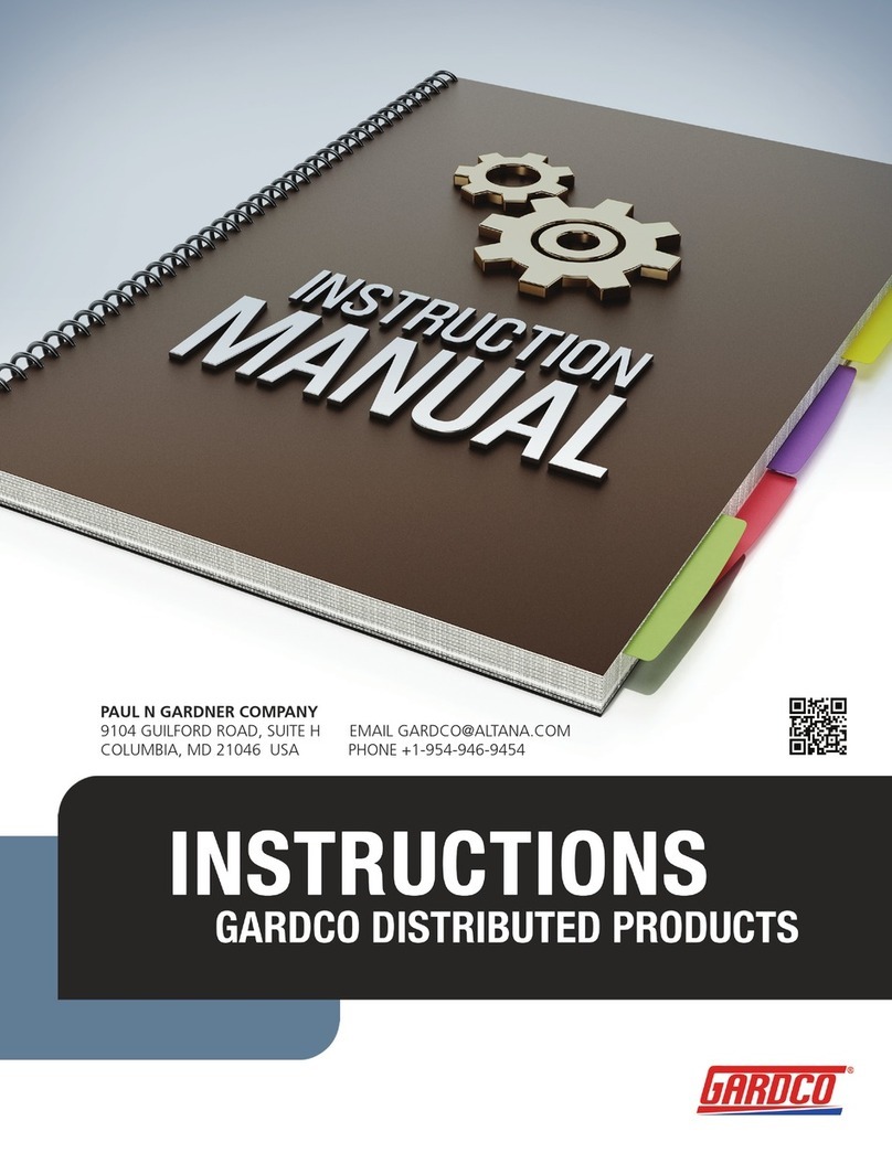 Gardco LITTLE JOE ADM-2 instruction manual