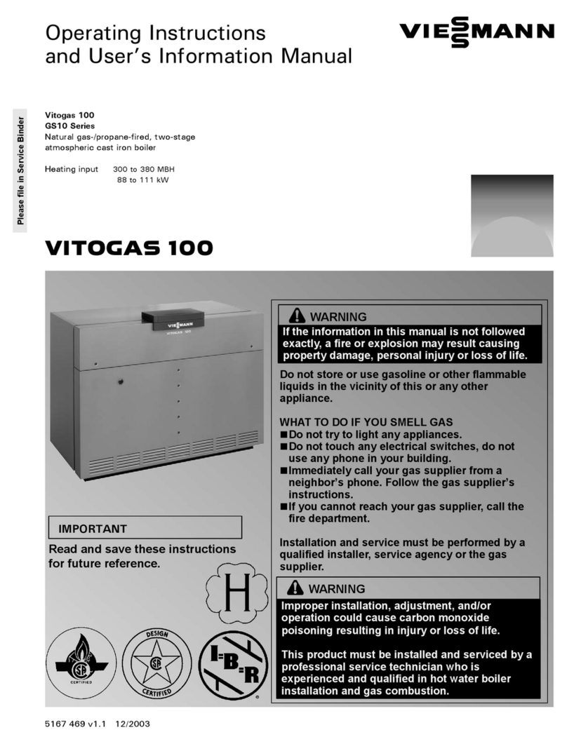Viessmann VITOGAS 100 Guide