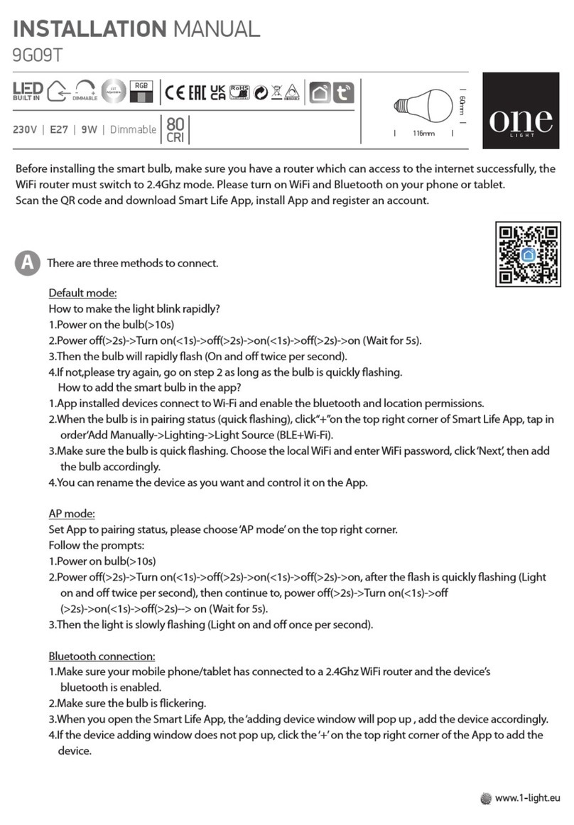 ONE 9G09T installation manual
