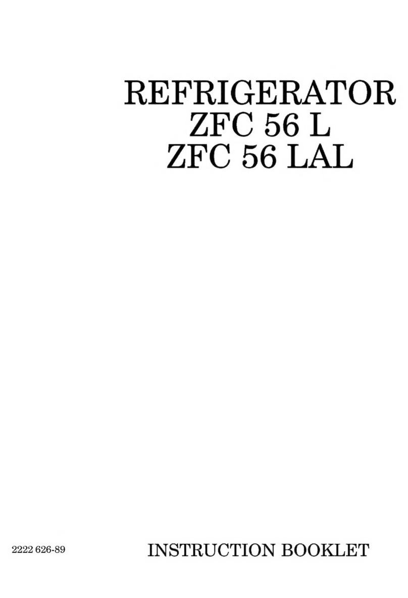 Zanussi ZFC 56 L User manual