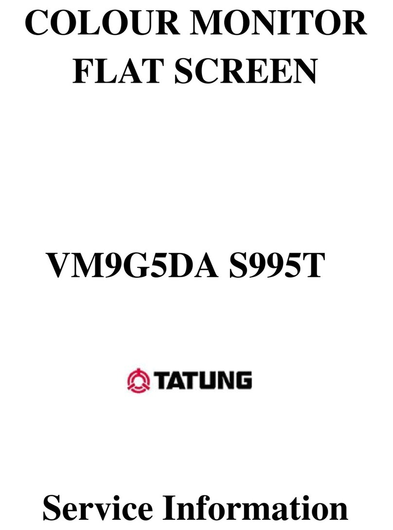 Tatung VM9G5DA S995T User manual Tatung VM9G5DA S995T User manual