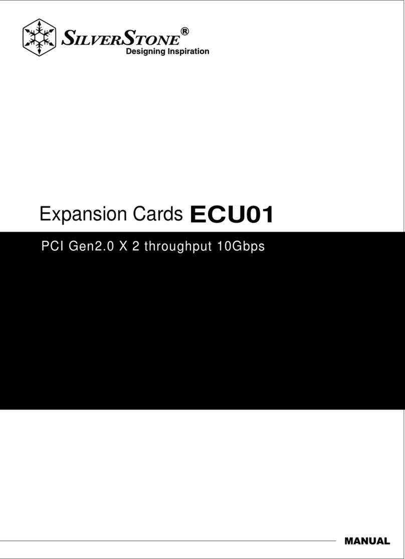 SilverStone ECU01 User manual
