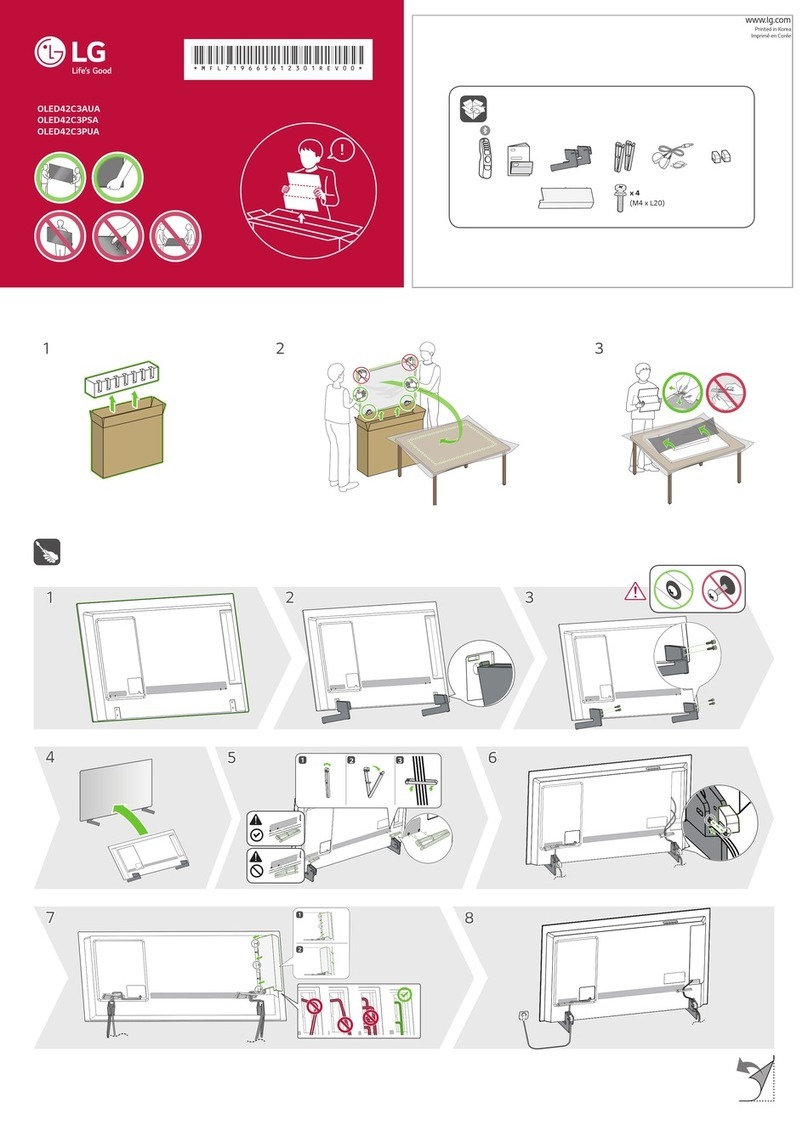 LG OLED42C3AUA User manual