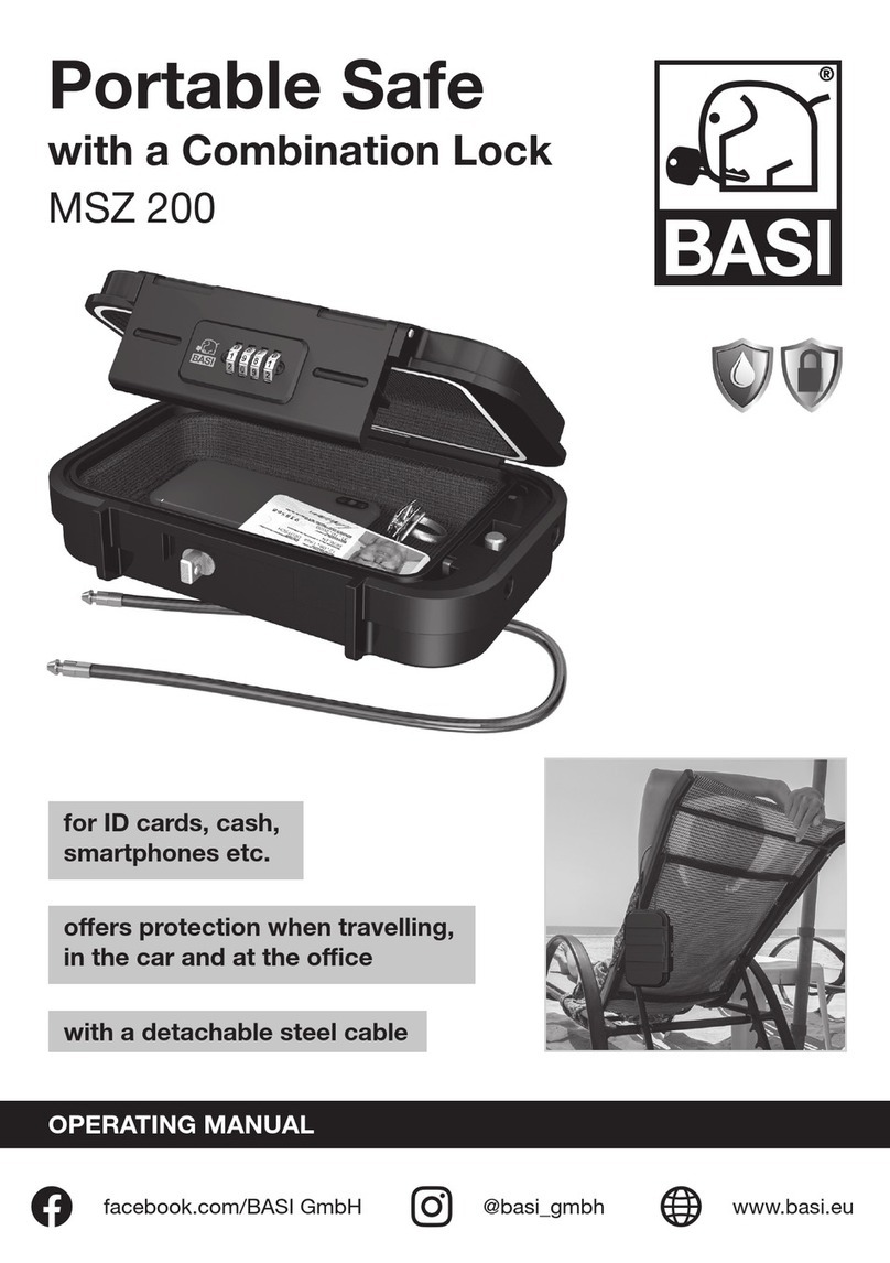 BASI MSZ 200 operating manual