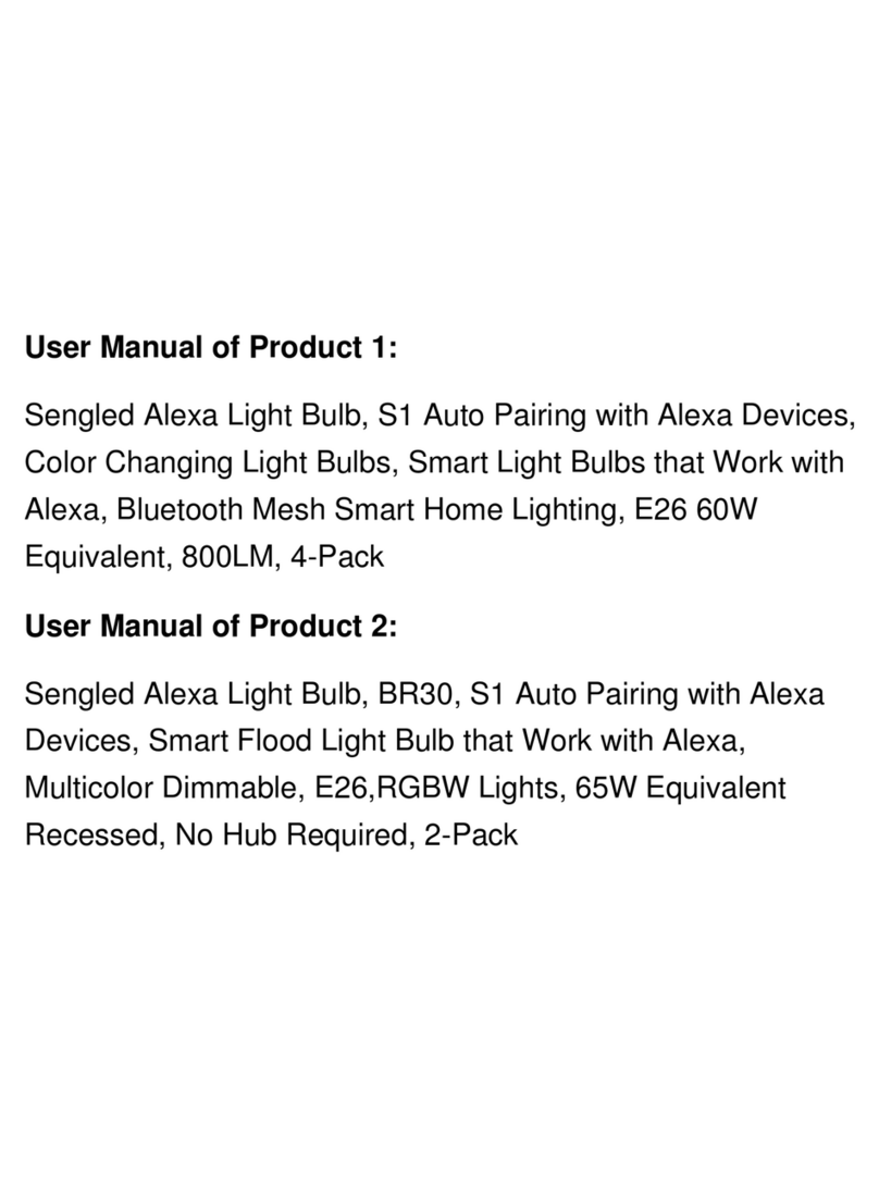 Sengled Alexa User manual