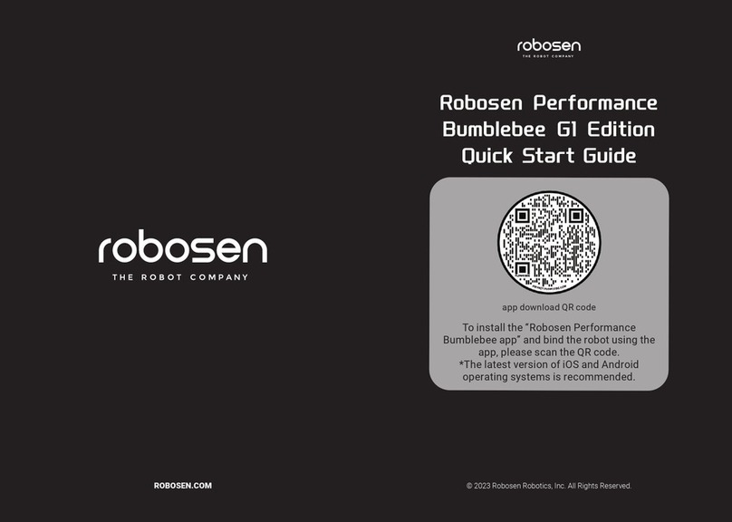 Robosen Performance Bumblebee G1 Edition quick start guide