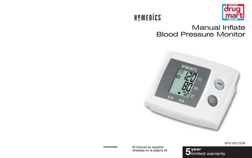 HoMedics BPS-060-DDM User manual