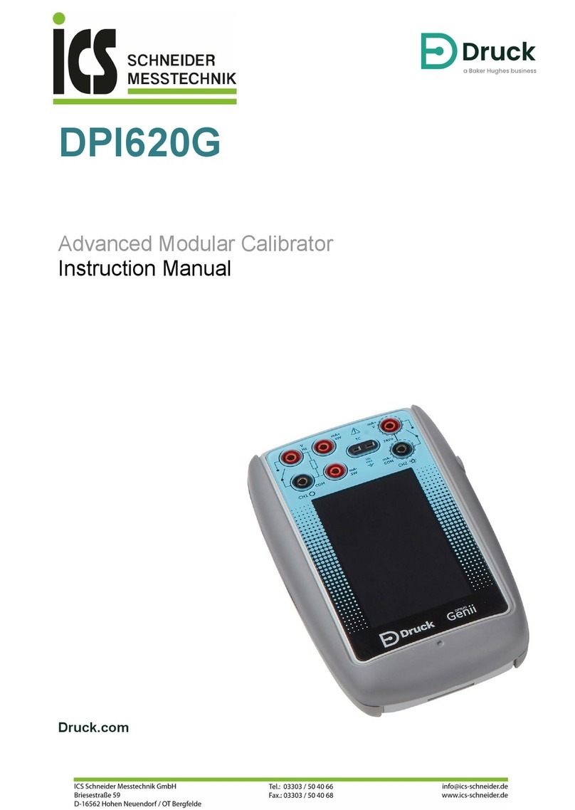 ICS Schneider Messtechnik Druck DPI620G instruction manual ICS Schneider Messtechnik Druck DPI620G instruction manual
