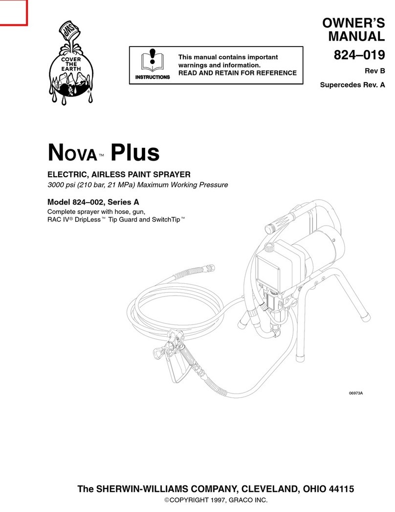 Graco NOVA Plus l 824-002 User manual