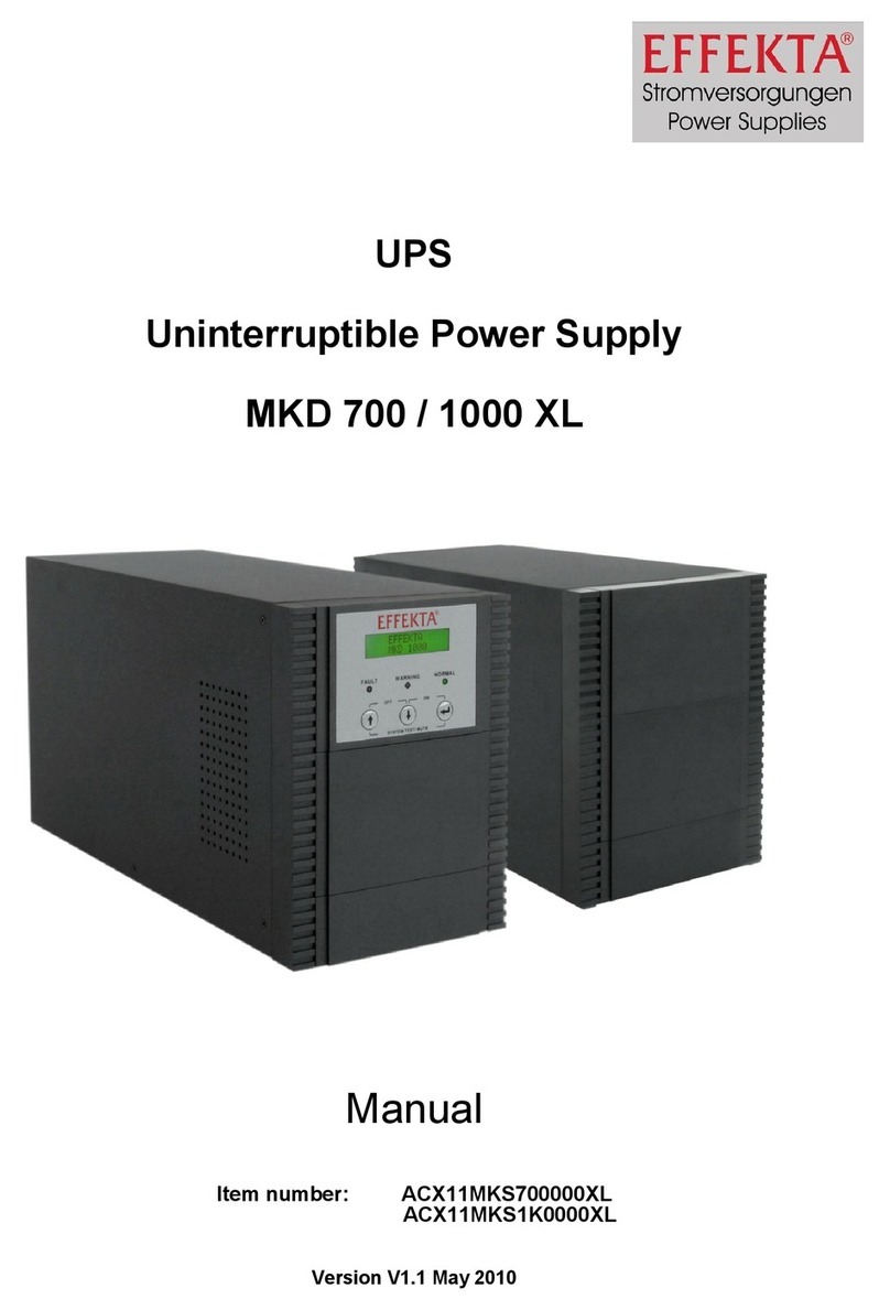 Effekta MKD 700 XL manual