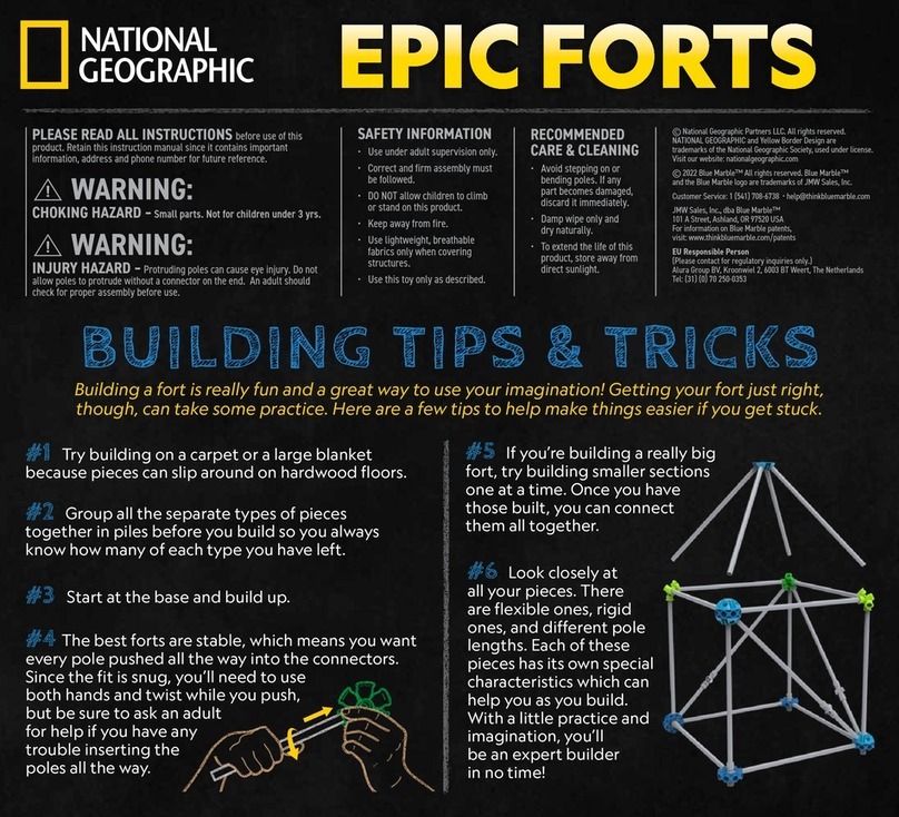 National Geographic Epic Forts User manual