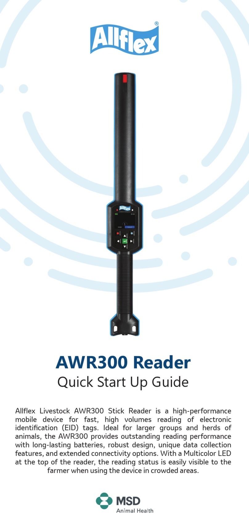 Allflex AWR300 Troubleshooting guide