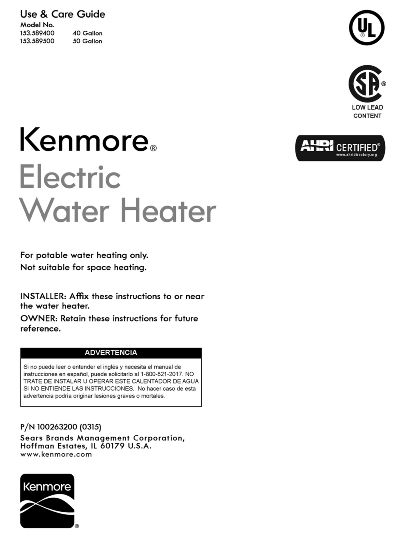 Sears Kenmore 153.589400 Use & care guide