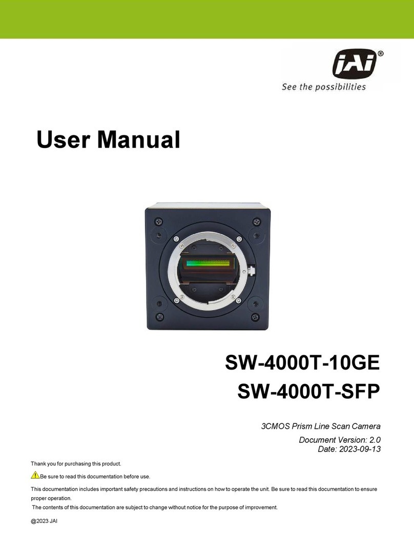 JAI SW-4000T-10GE User manual