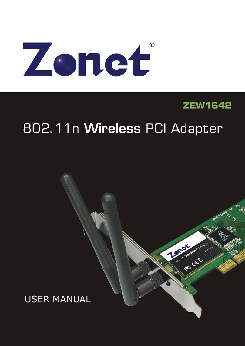 Zonet ZEW1642 User manual