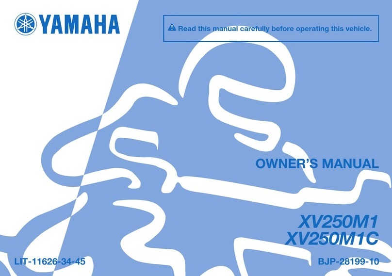 Yamaha XV250M1 2020 owner's manual