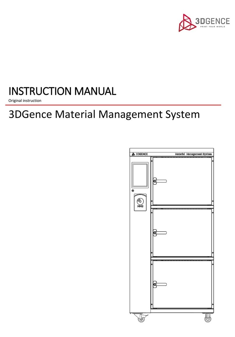 3DGence MMS1 instruction manual