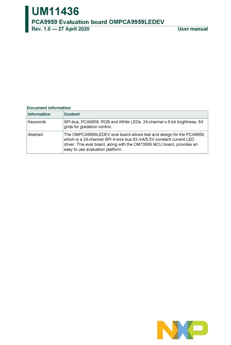 NXP Semiconductors PCA9959 user manual