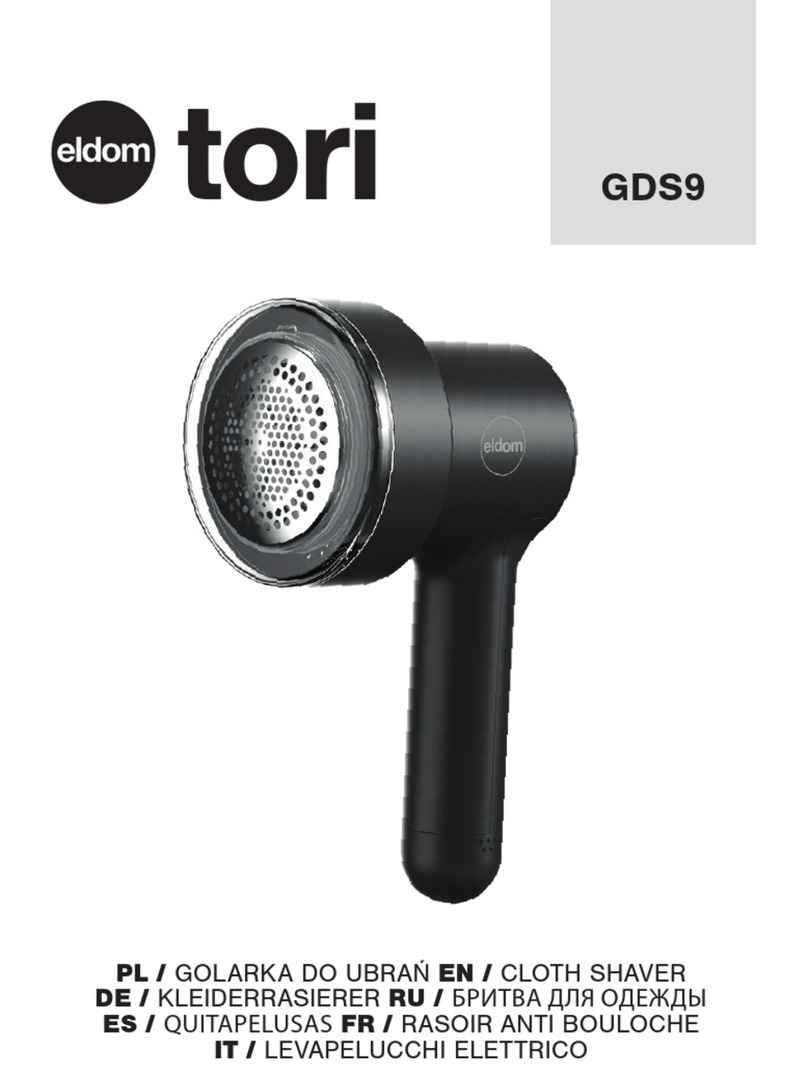 Eldom tori GDS9 User manual