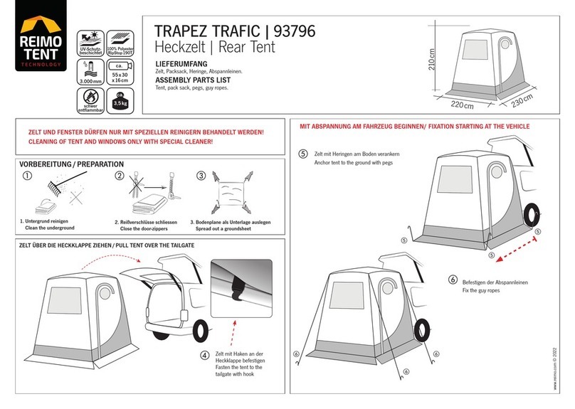 Reimo TRAPEZ TRAFIC 93796 User manual