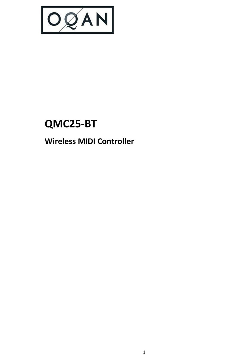 oqan QMC25-BT manual