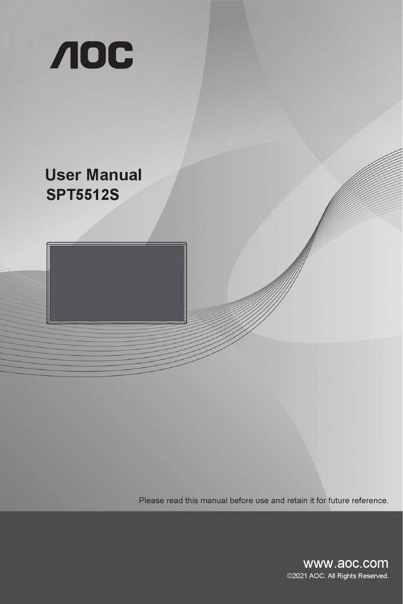 AOC SPT5512S User manual