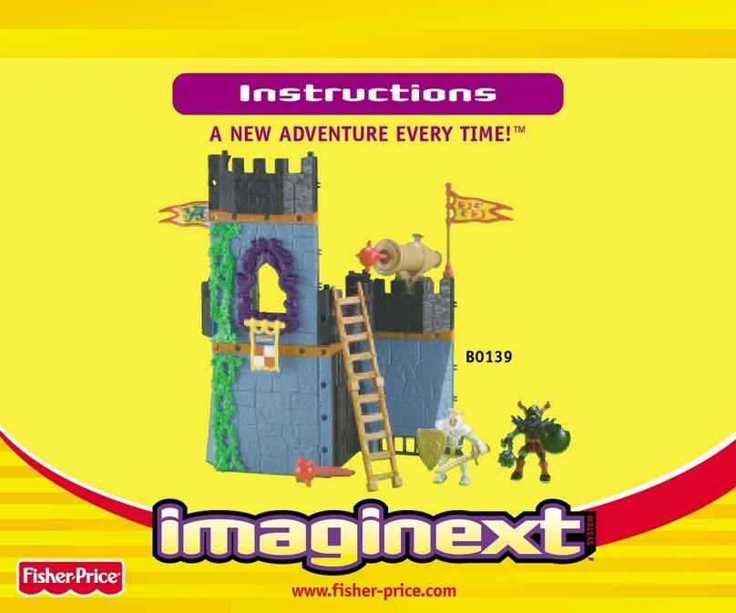 Fisher-Price imaginext A NEW ADVENTURE EVERY TIME! User manual