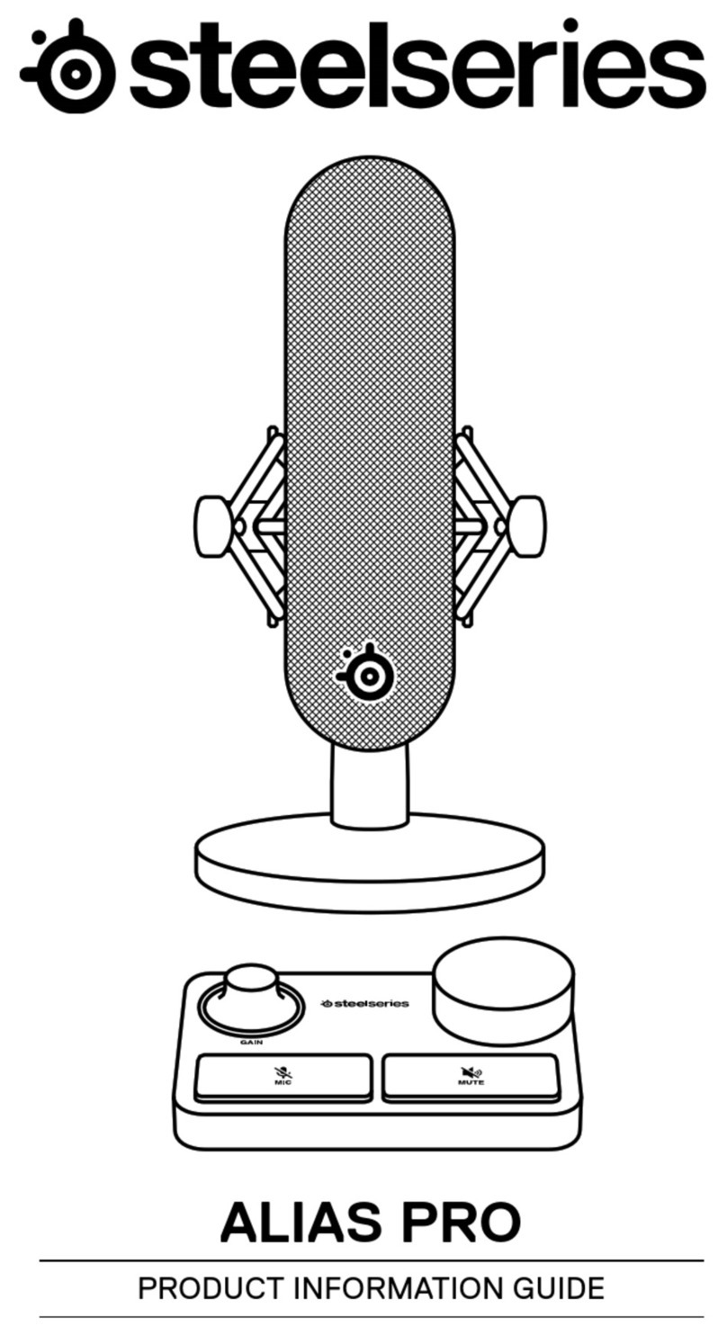 SteelSeries ALIAS PRO Product information guide