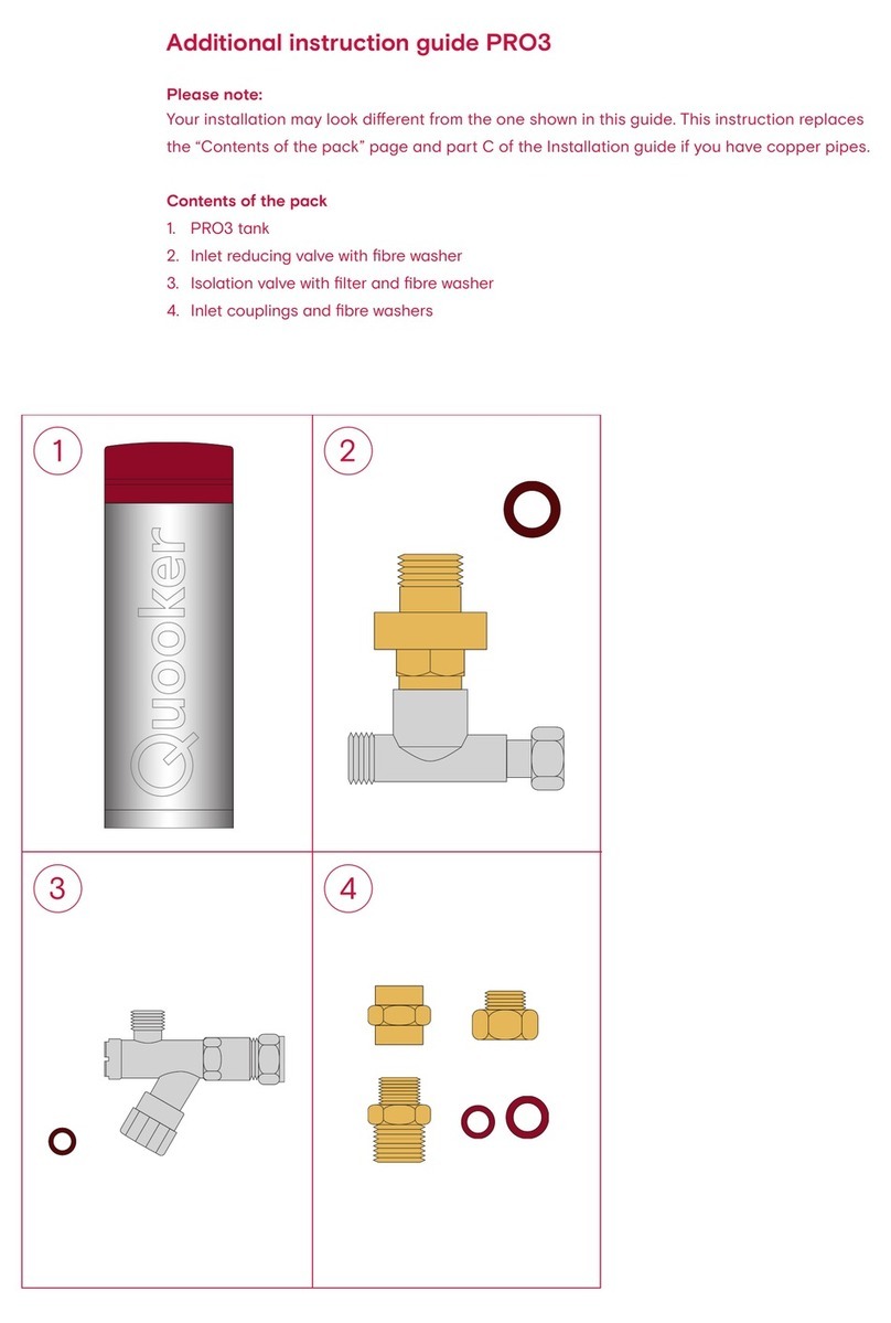 Quooker PRO3 Instruction guide