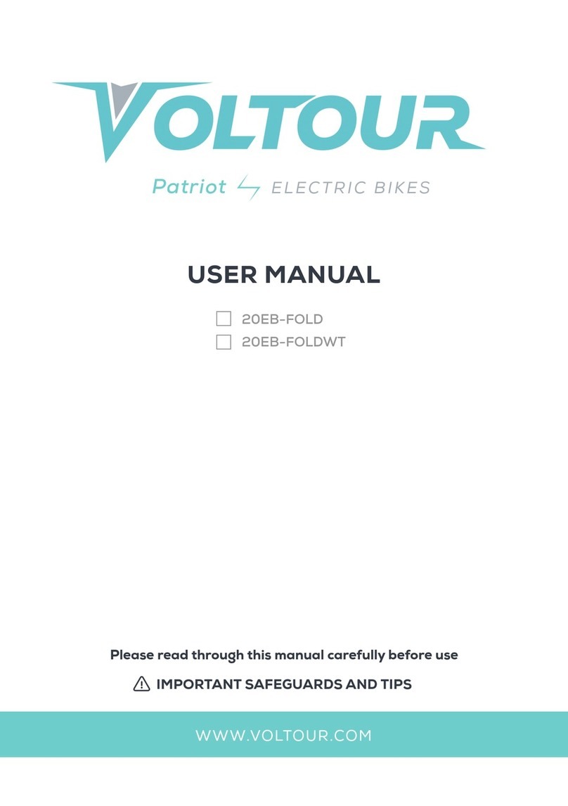 VOLTOUR 20EB-FOLD user manual