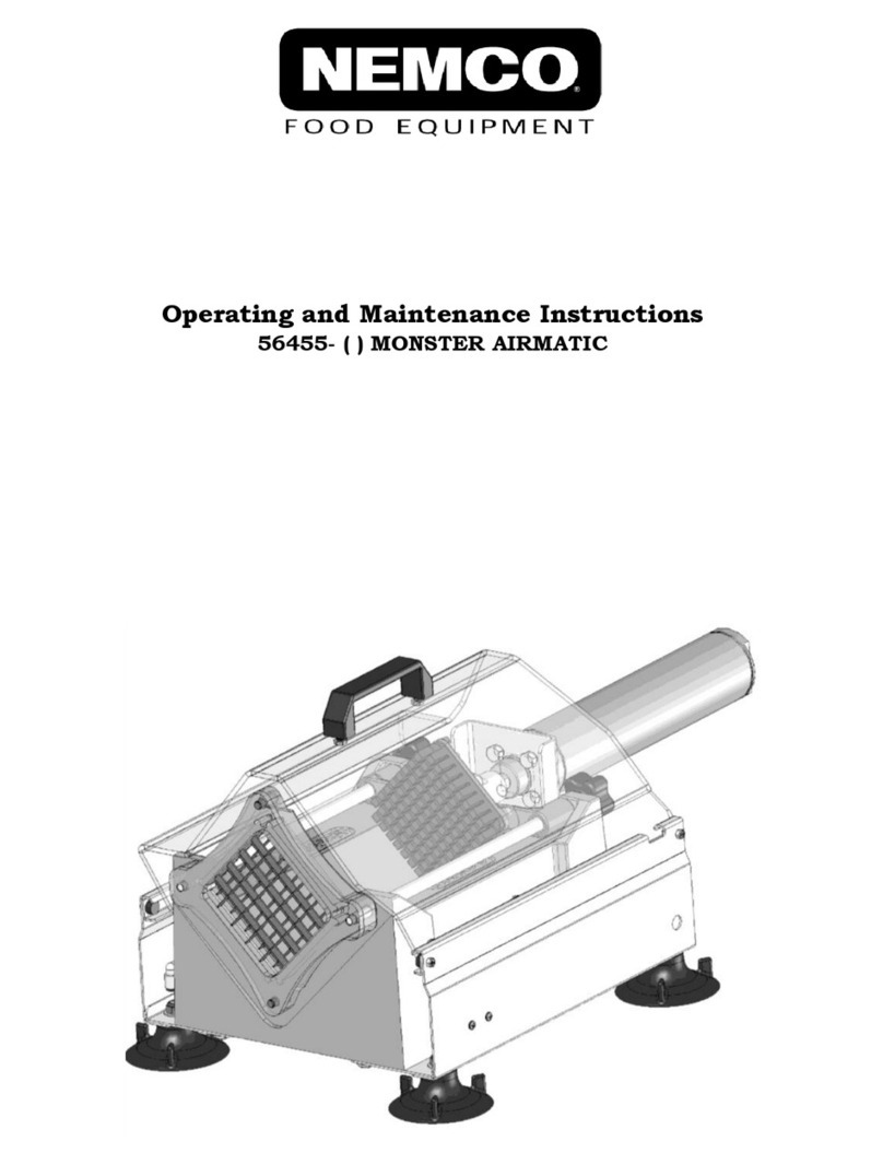 Nemco MONSTER AIRMATIC 56455 Series Operating and maintenance instructions Nemco MONSTER AIRMATIC 56455 Series Operating and maintenance instructions