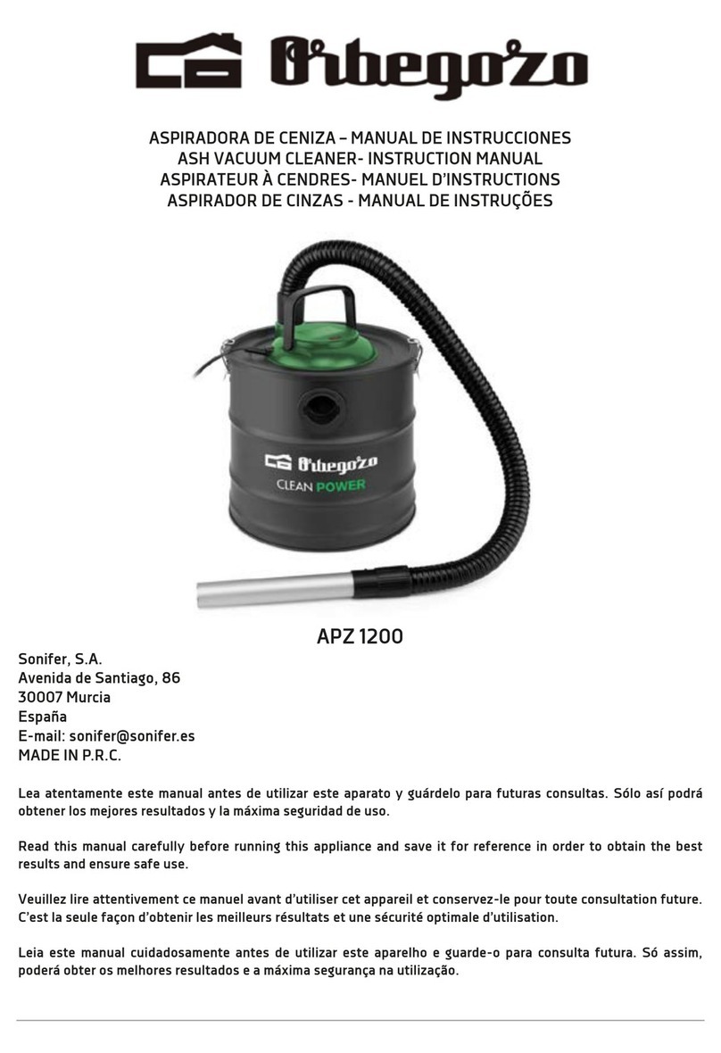 Orbegozo APZ 1200 User manual