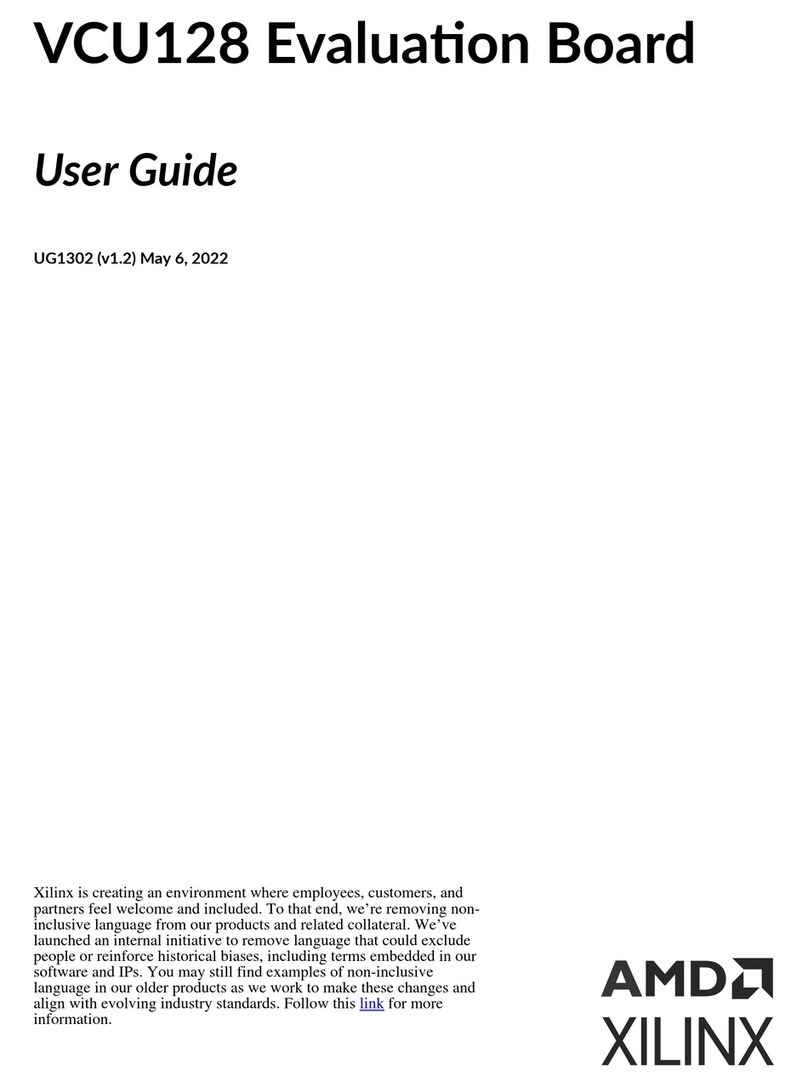 AMD Xilinx VCU128 user guide