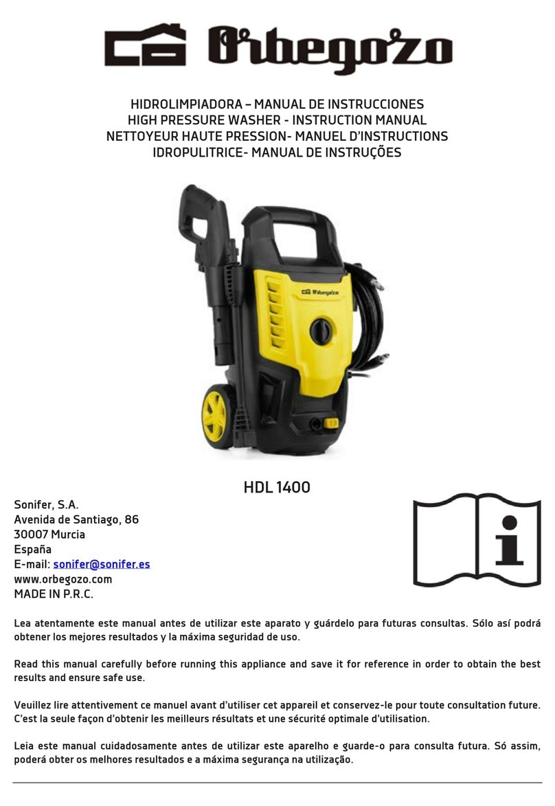 Orbegozo HDL 1400 instruction manual