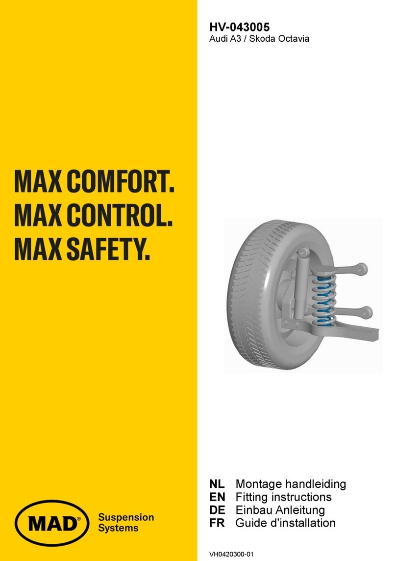MAD HV-043005 User manual