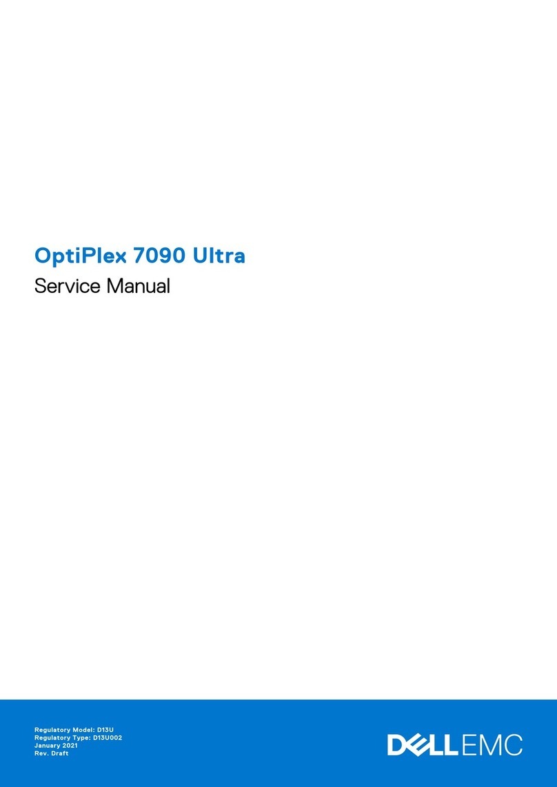 Dell D13U Service manual