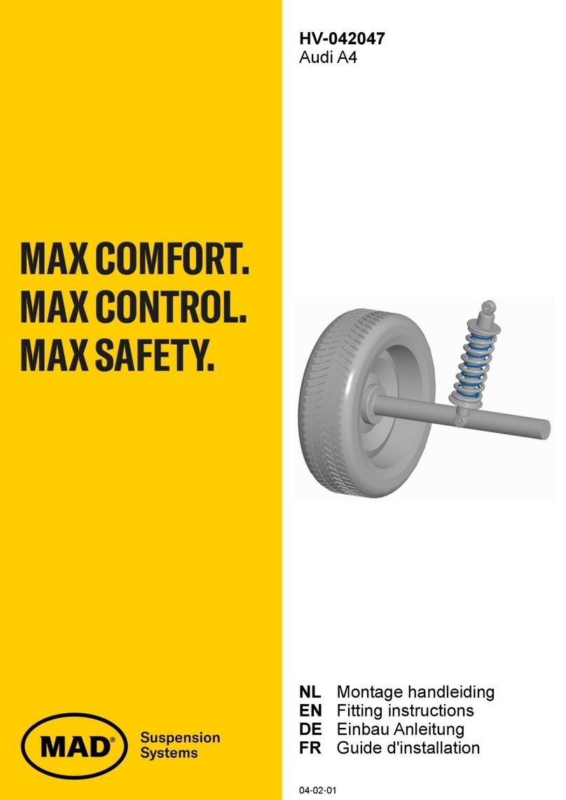 MAD HV-042047 User manual