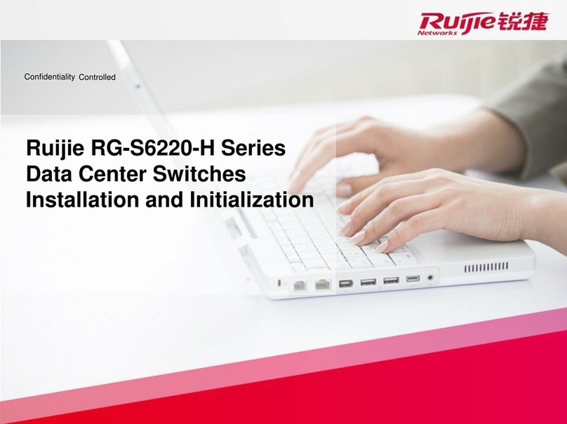 Ruijie RG-S6220-H Series User manual