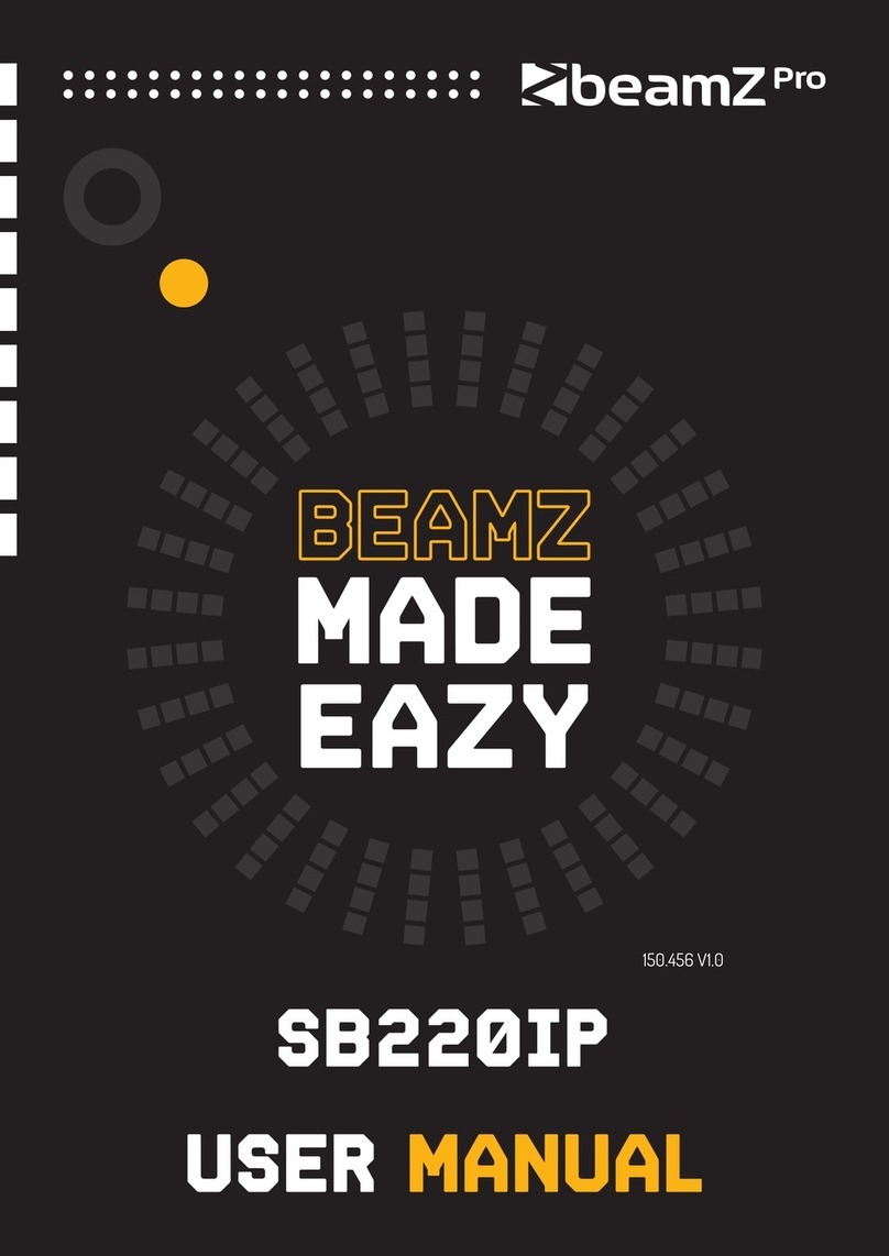 Beamz Pro SB220IP user manual