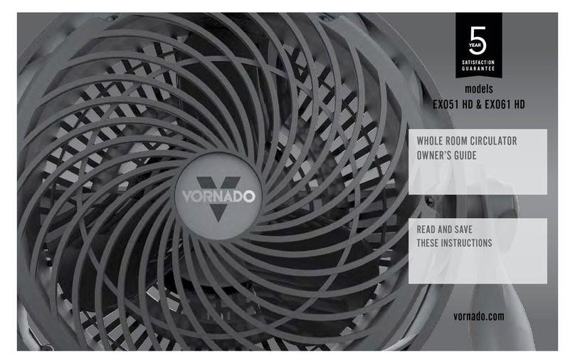 Vornado EXO51 HD owner's guide