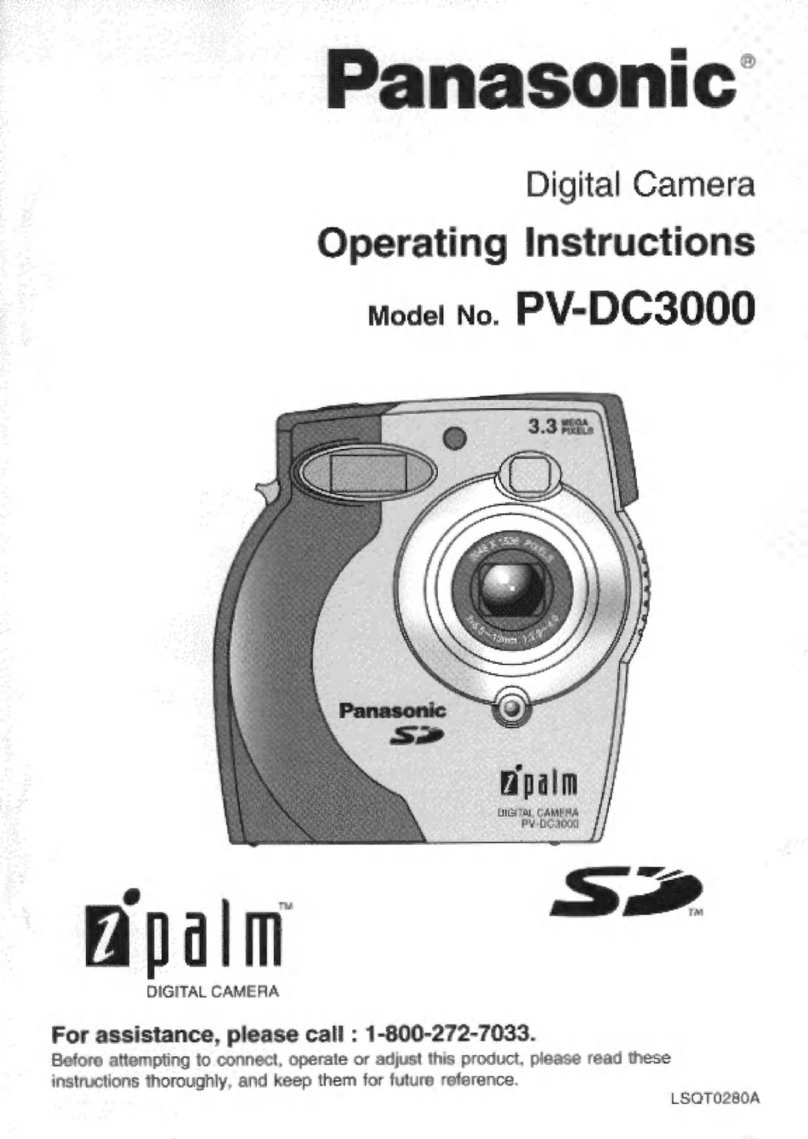 Panasonic iPalm PV-DC3000 User manual