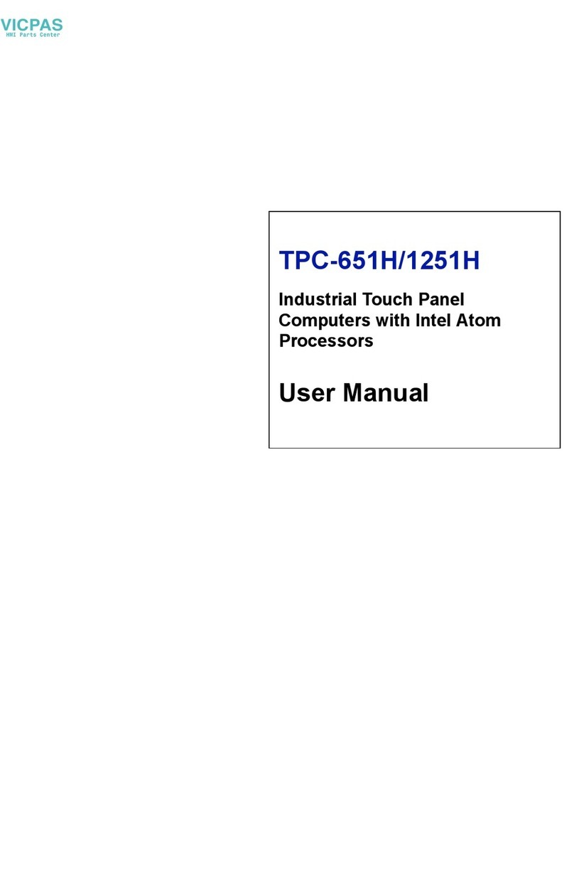 Vicpas TPC-651H user manual